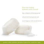 kai body buffer leaves skin looking hydrated, soft & renewed