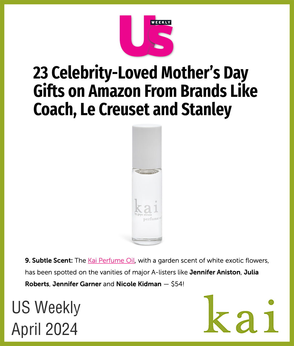 us weekly - april 2024