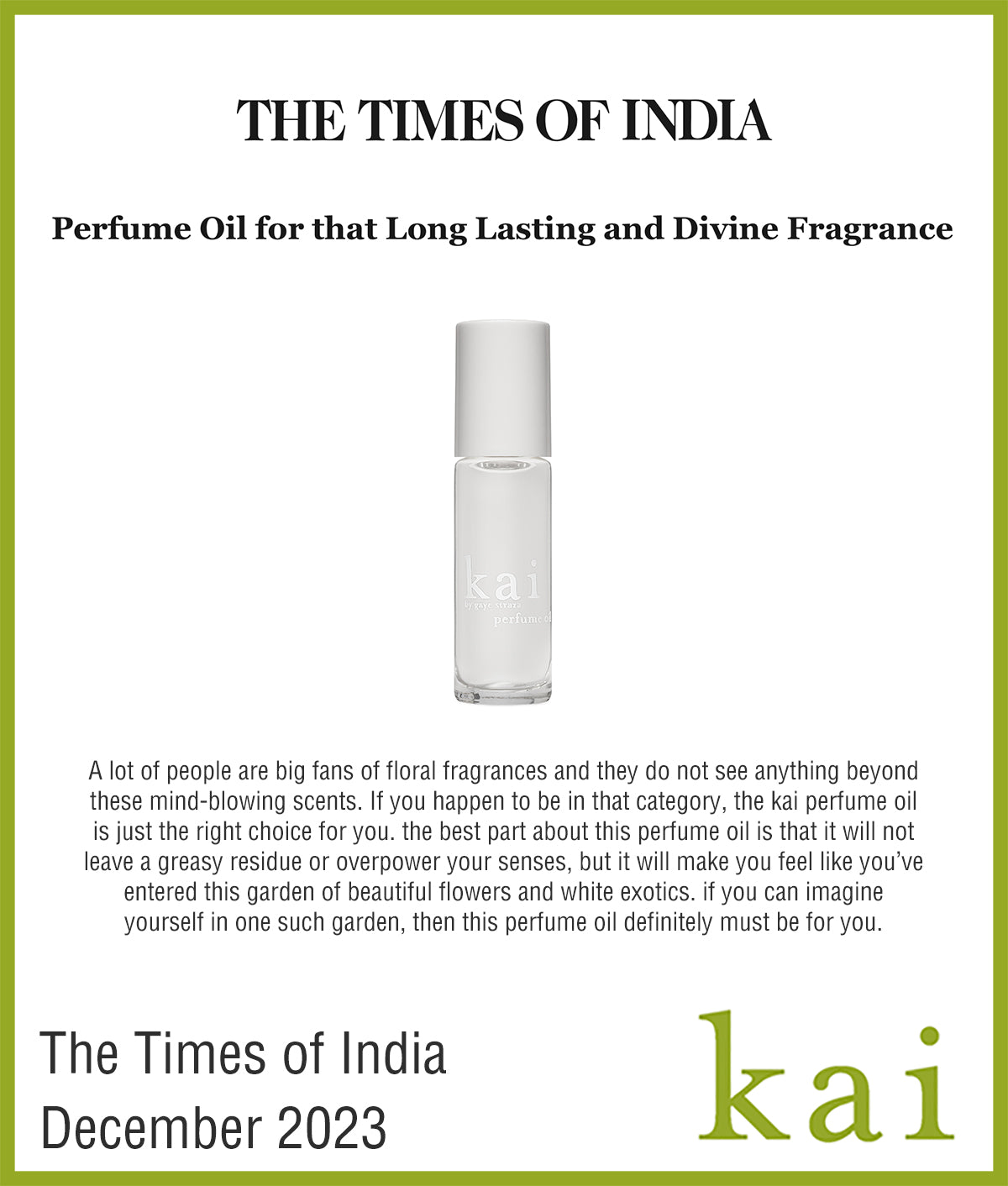 the times of india - december 2023