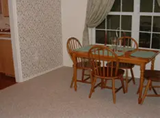 Dining room table training.